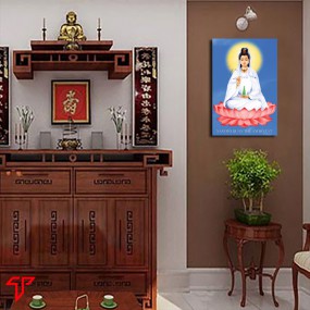 Tranh phật giáo quan thế âm bồ tát